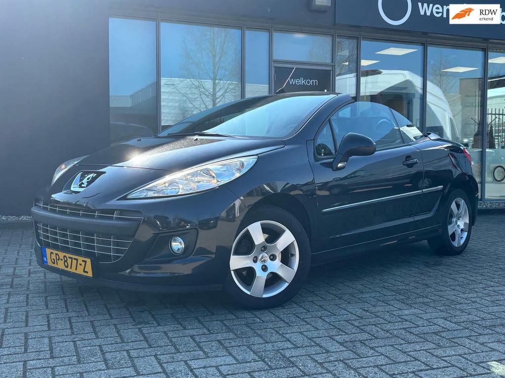 Peugeot 207 CC 1.6 VTi 120pk Airco 110.000km PDC Historie Ke, Voorwielaandrijving, Euro 5, Stof, Gebruikt