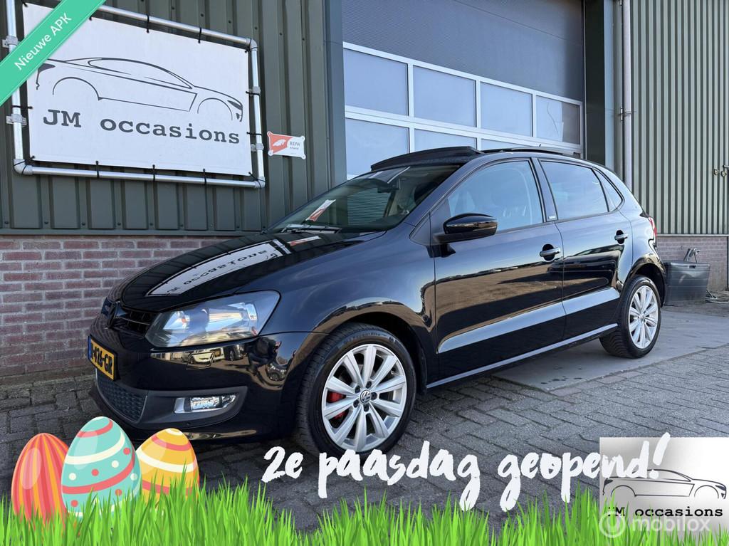 Volkswagen Polo 1.4-16V Style|Pano|Clima|Cruise|CarPlay|PDC|, Voorwielaandrijving, 86 pk, 4 cilinders, Zwart
