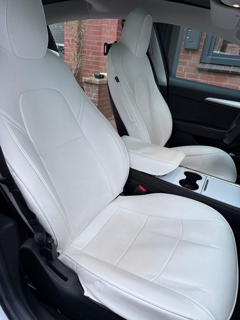 Witte Tesla autohoezen - Bescherm en verfraai uw interieur, Ophalen, Gebruikt, Op maat