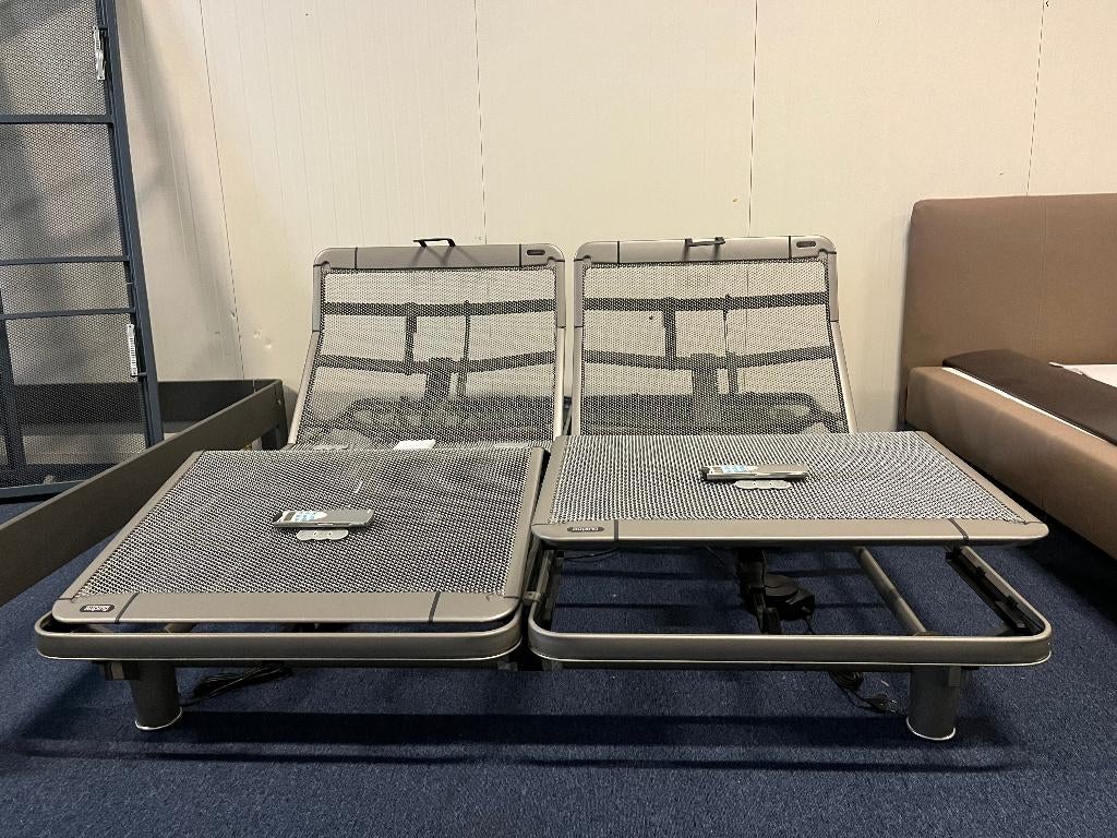 Elektrische Auping Royal (180x200cm), Ophalen, Verstelbaar, Tweepersoons, Zo goed als nieuw