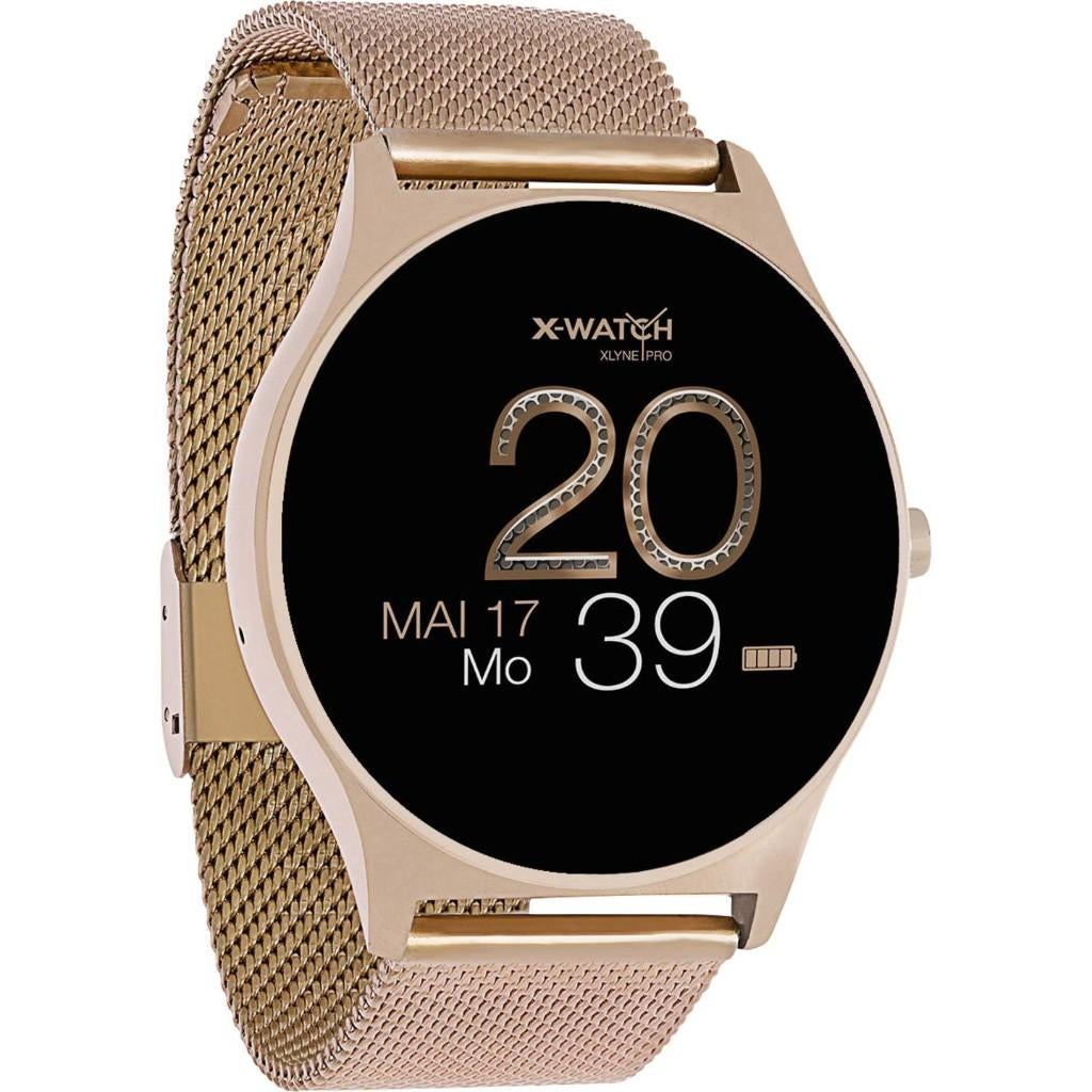 Xlyne joli xw pro rose gold smartwatch (nieuw), Xlyne, Zwart, Nieuw, Ophalen of Verzenden