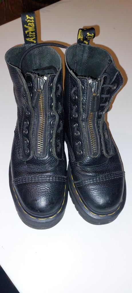 Zgan Dr. Martens Sinclair mt 38, Ophalen of Verzenden, Zo goed als nieuw, Zwart