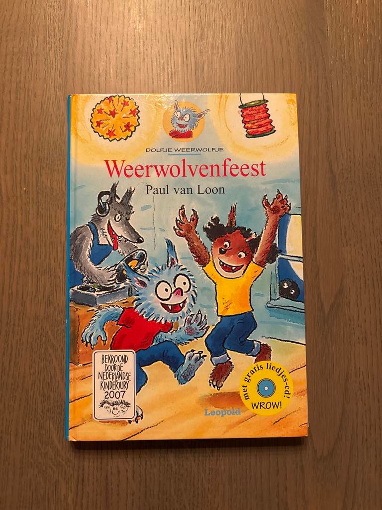Dolfje Weerwolfje: Weerwolvenfeest - Paul van Loon (incl. CD, Ophalen of Verzenden, Zo goed als nieuw, Fictie algemeen