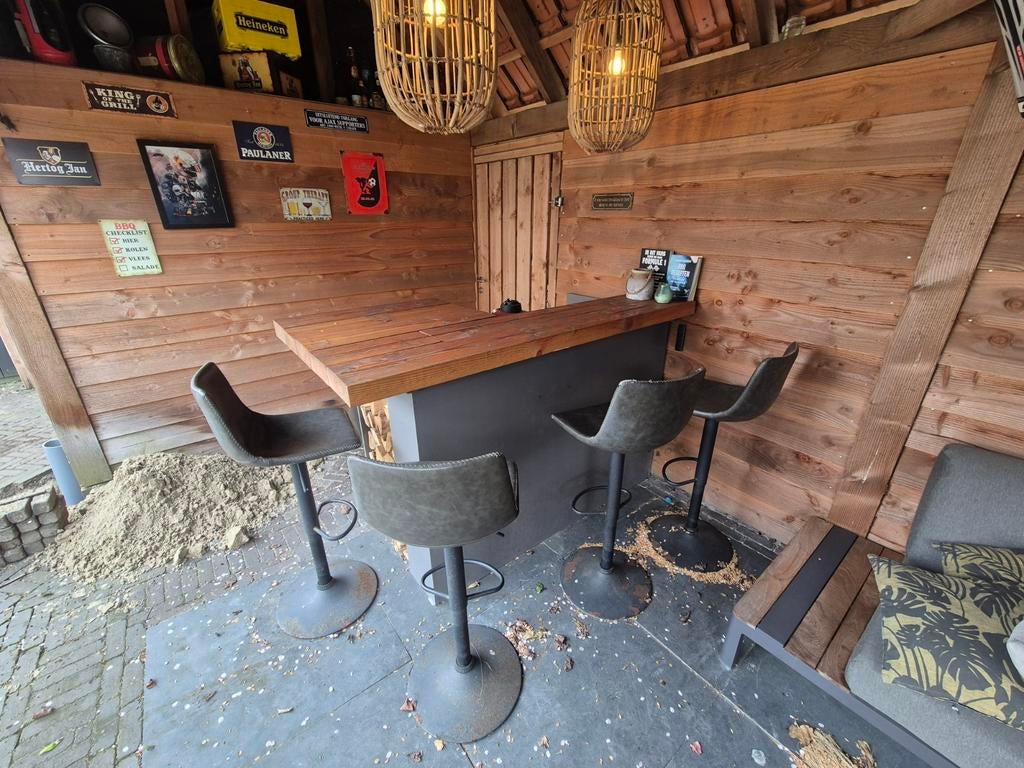 BBQ Bar met Kamado Joe Junior en TV met TV lift, Ophalen, Gebruikt, Vrijstaand, Kamado Joe