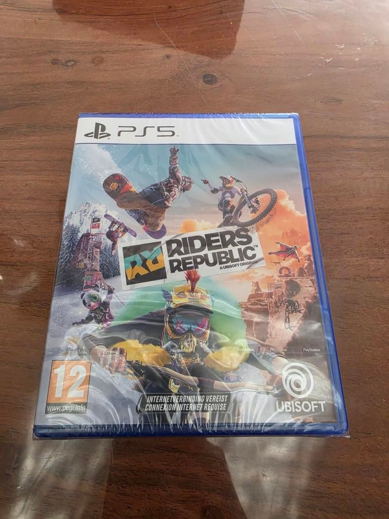 Riders Republic PS5 - Nieuw in seal, Spelcomputers en Games, Games | Sony PlayStation 5, Nieuw, Sport, 3 spelers of meer, Vanaf 12 jaar