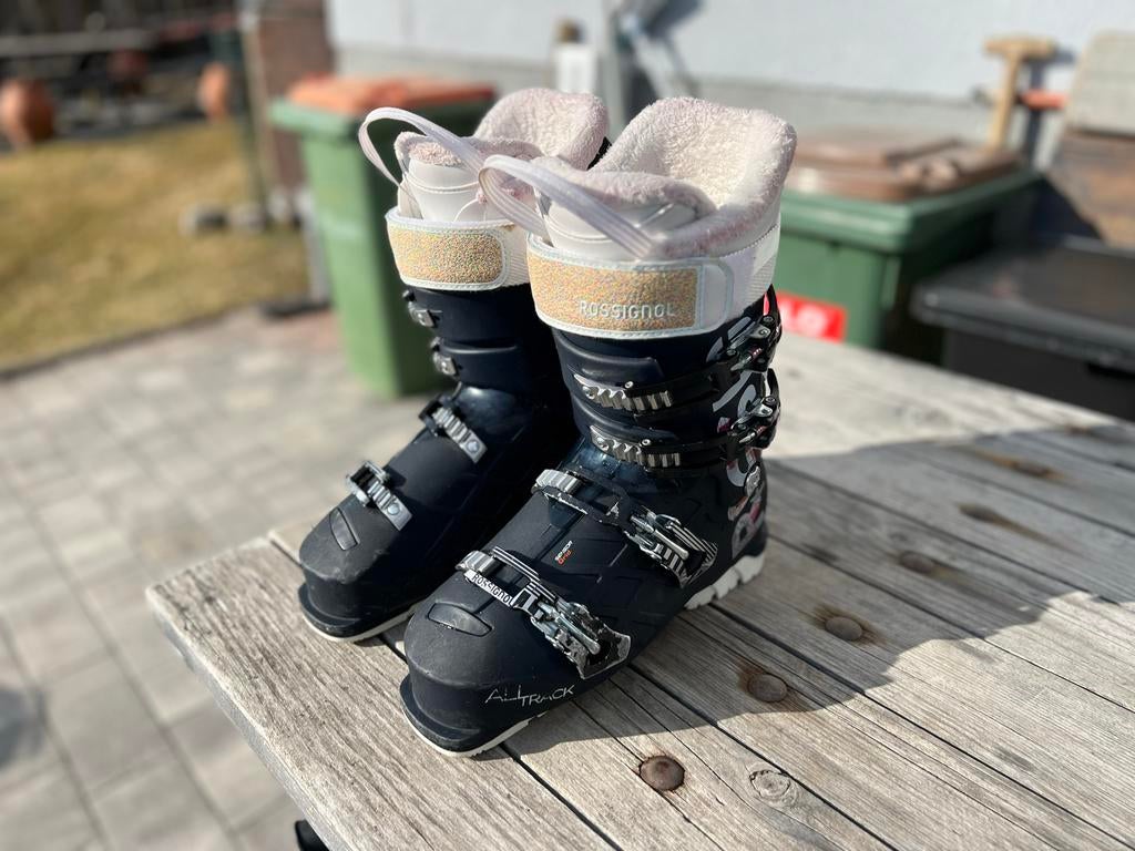 Rossignol dames ski set beginner/intermediate, 160 tot 180 cm, Gebruikt, Rossignol, Schoenen