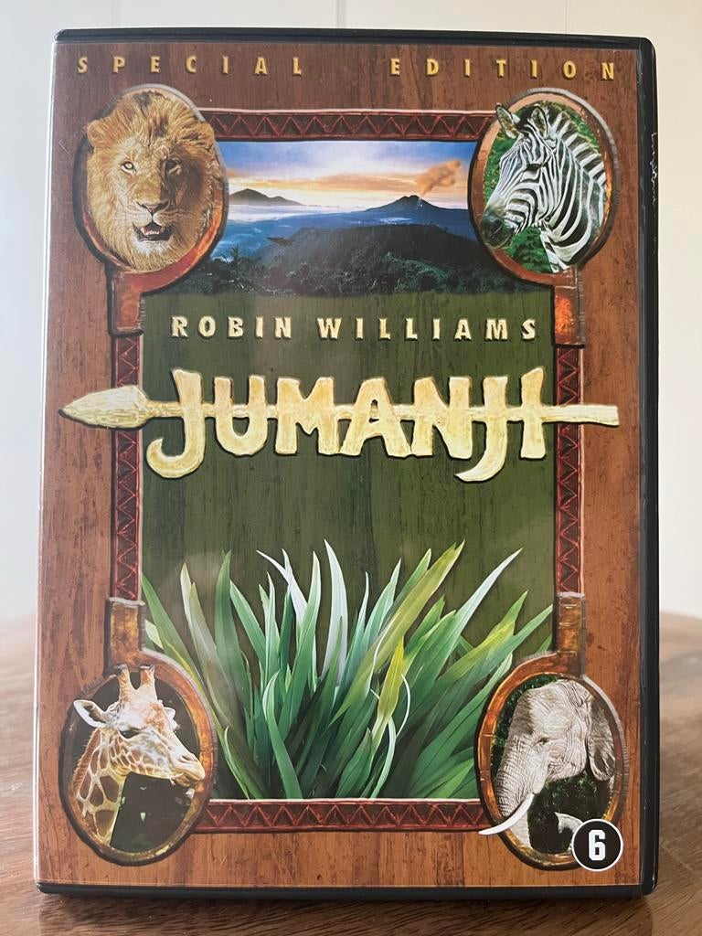 Jumanji DVD Special Edition met Robin Williams, Vanaf 6 jaar, Ophalen of Verzenden, Zo goed als nieuw