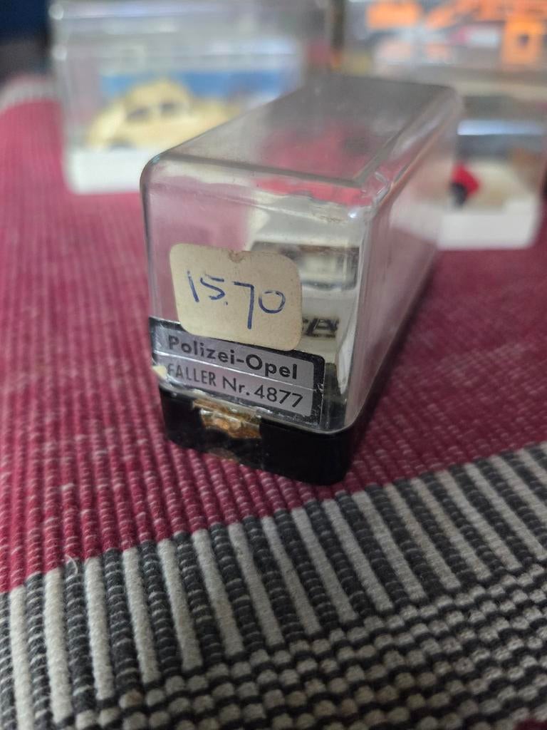 FALLER 4877 OPEL KAPITEIN POLIZEI, Ophalen of Verzenden, Zo goed als nieuw, Auto, Overige merken
