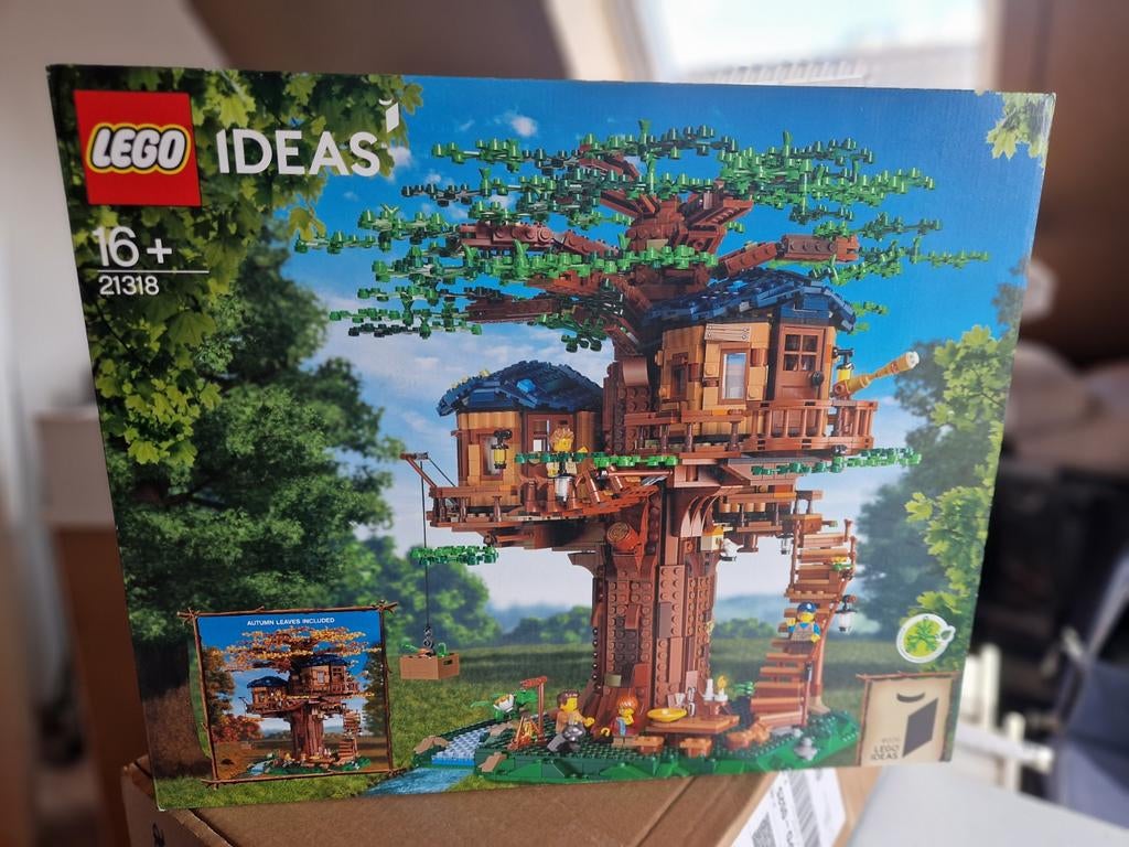 Lego Ideas Boomhut 21318. Sealed!, Lego, Nieuw, Ophalen of Verzenden, Complete set
