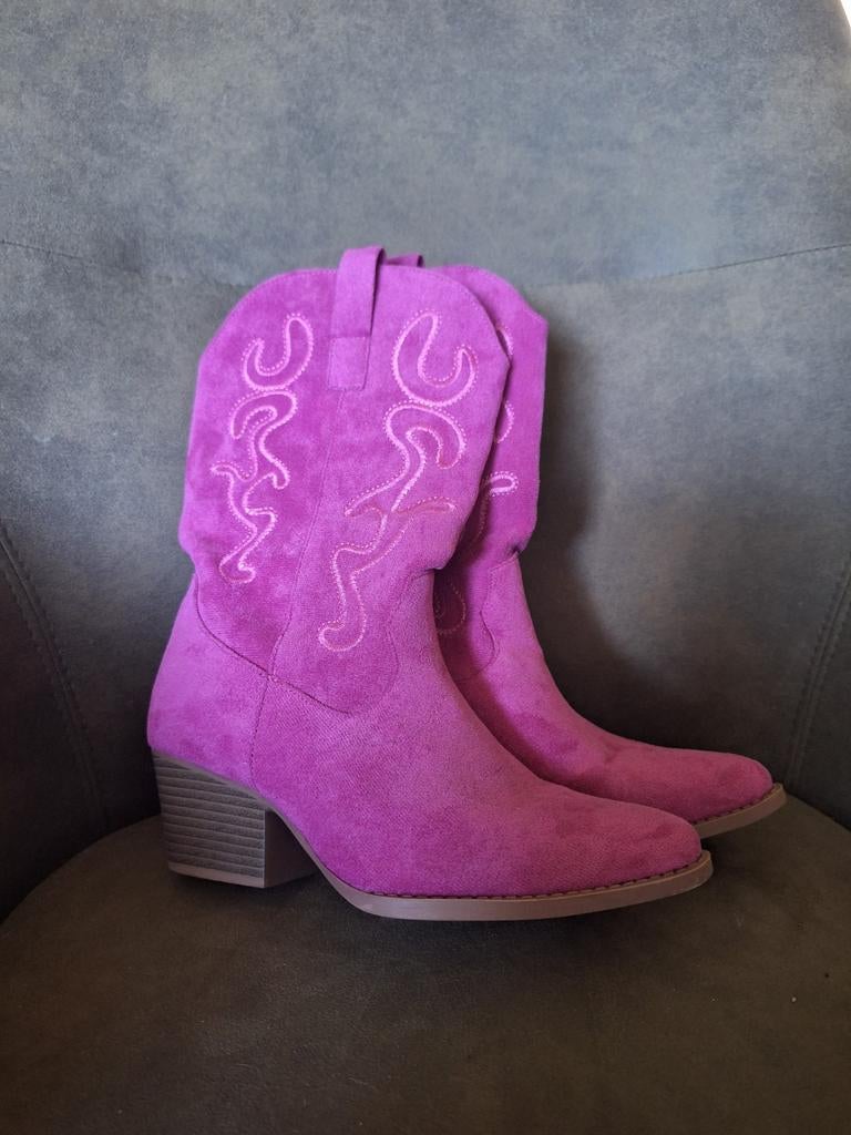 Mooie roze laarzen maat 37 te koop, Ophalen of Verzenden, Zo goed als nieuw, Roze