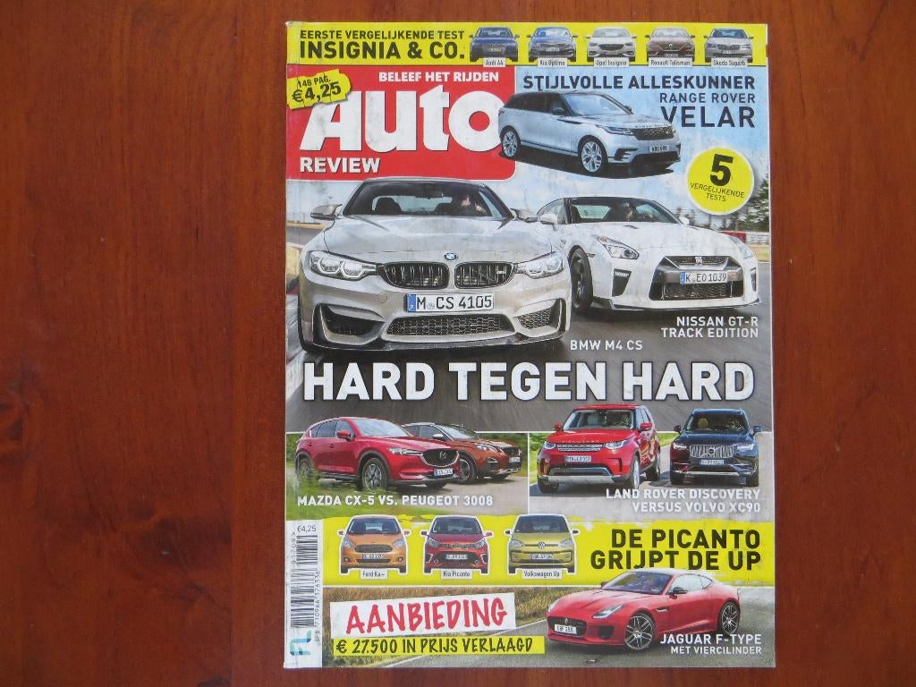 Auto Review 9 2017 Jaguar F-Type, Mazda CX-5, Peugeot 3008, Boeken, Auto's | Folders en Tijdschriften, Zo goed als nieuw, Mazda