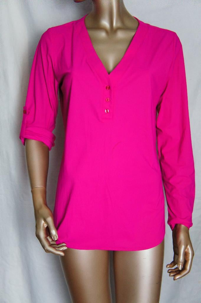 STUDIO ANNELOES blouse maat XS ( valt 36/38), Ophalen of Verzenden, Zo goed als nieuw, Maat 36 (S), Roze