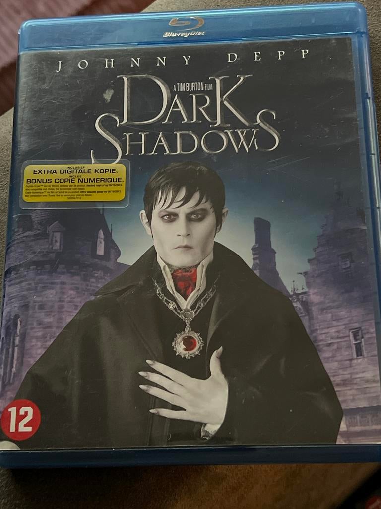 Dark Shadows Blu-ray - Johnny Depp - Tim Burton, Ophalen of Verzenden, Gebruikt, Science Fiction en Fantasy