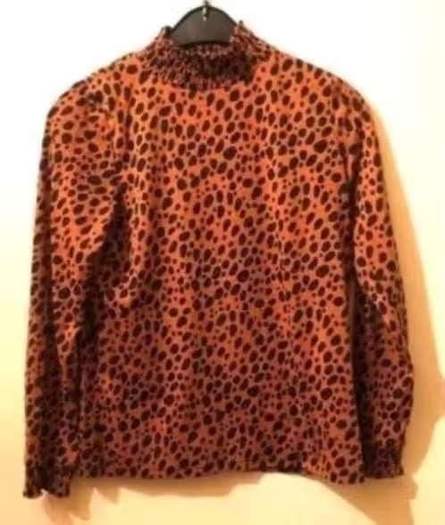 Blouse met print, Verzenden, Gedragen, Maat 36 (S)