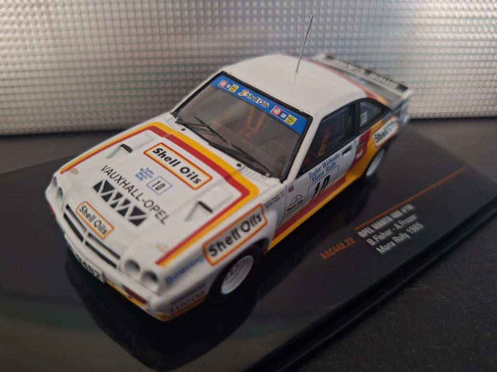 Opel Manta 400 # 10 Manx Rally 1985 Schaal 1:43, Overige merken, IXO, IXO, Nieuw