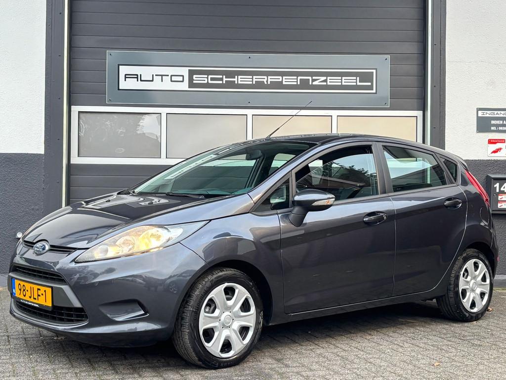 Ford Fiesta 1.25 Limited I AIRCO I CV I 85 dkm I NL AUTO, Voorwielaandrijving, Stof, 1242 cc, 4 cilinders