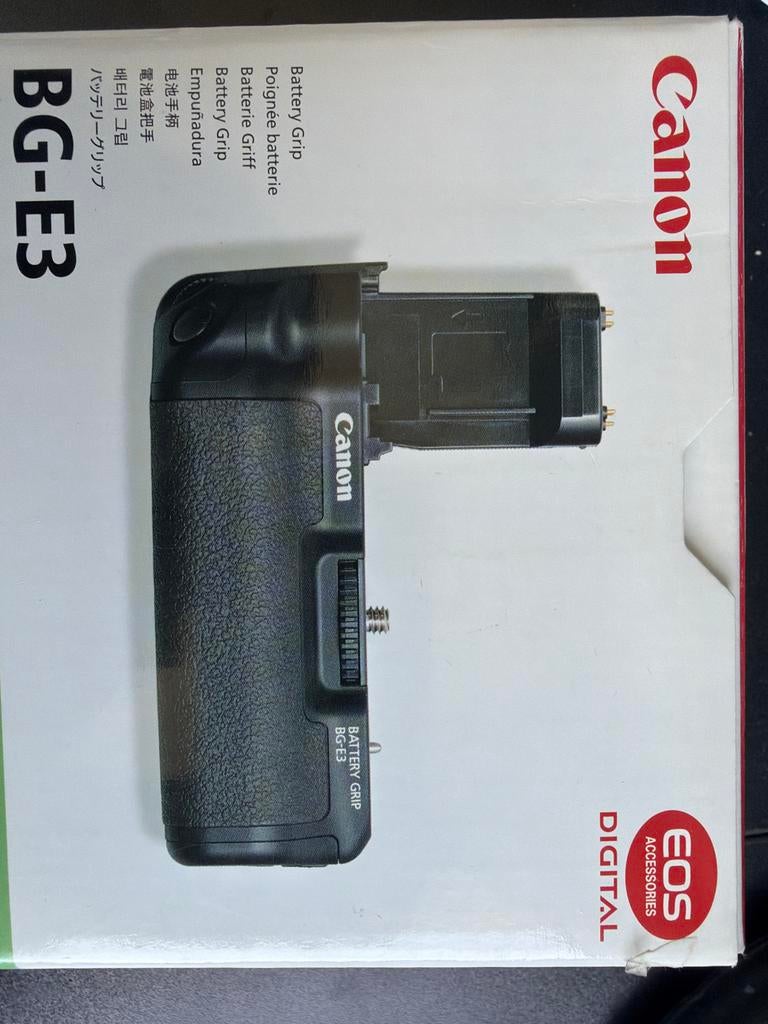 Canon Battery Grip BG-E3, Ophalen of Verzenden, Gebruikt, Canon, Geen optische zoom