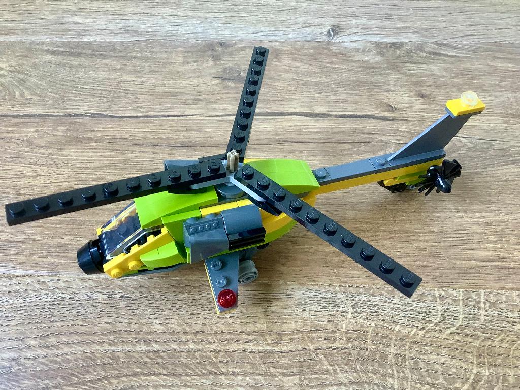 Lego 31092 Helikopter, Powerboot, Zweefvliegtuig, Ophalen of Verzenden, Zo goed als nieuw, Complete set, Lego