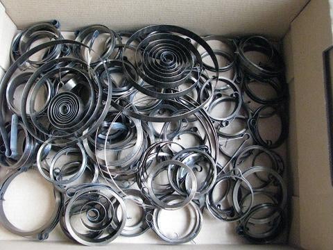 Doos met Klokveren., Antiek en Kunst, Antiek | Klokken, Ophalen of Verzenden