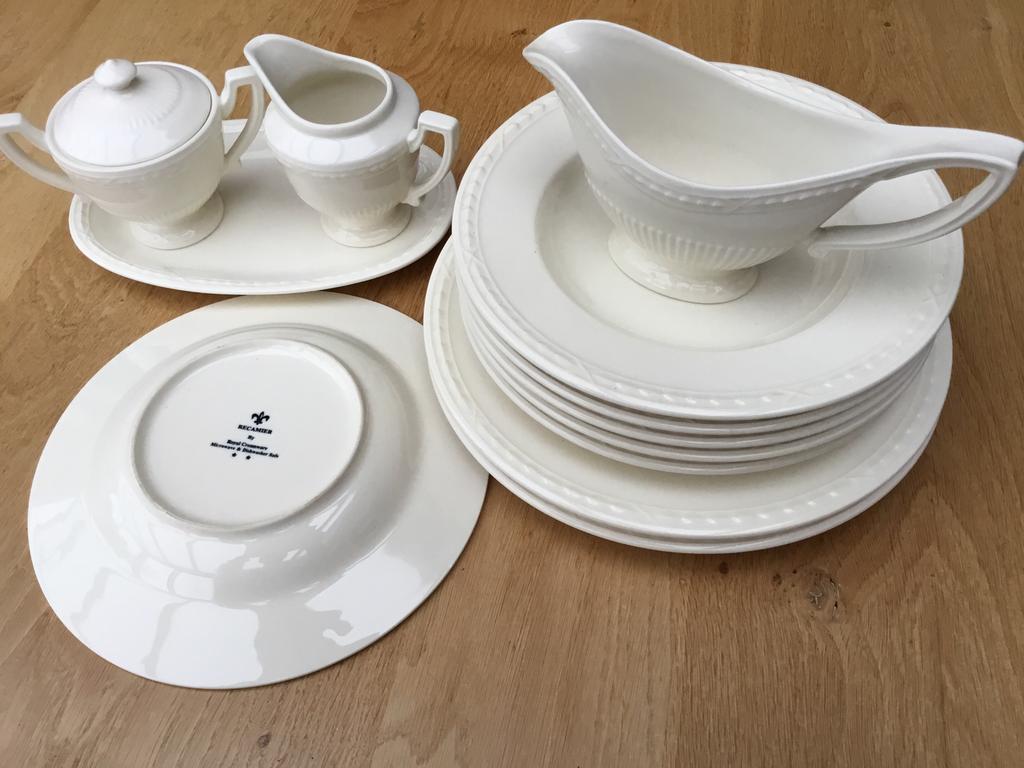 Recamier servies, Porselein, Overige stijlen, Bord(en)