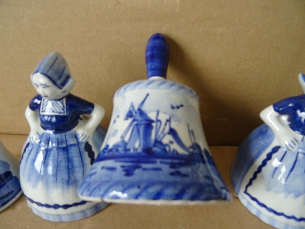 Collectie Delfts blauwe bellen Delfts Holland zonder klepels, Ophalen of Verzenden