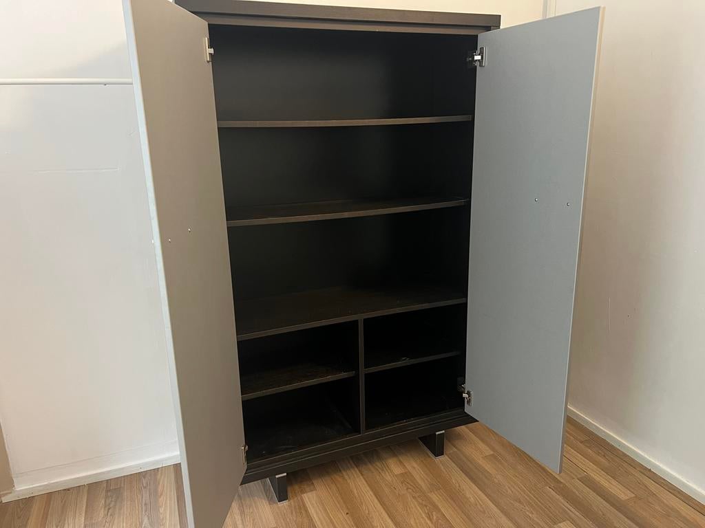 Kledingkast met planken, Ophalen, Overige materialen, Gebruikt, 100 tot 150 cm