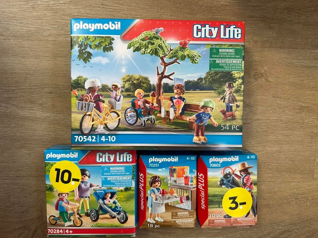 Playmobil city life nieuw, Ophalen of Verzenden, Nieuw, Complete set