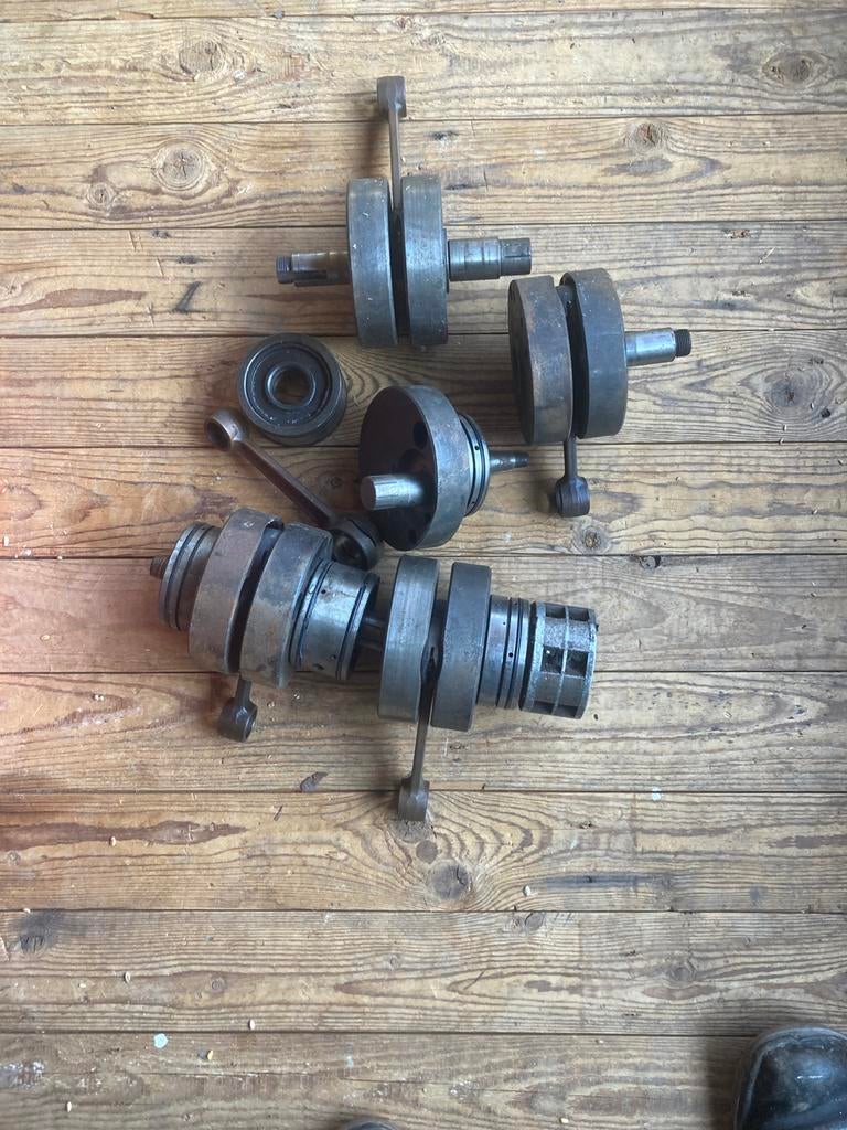 Onderdelen oldtimer motoren, Motoren, Ophalen, Gebruikt