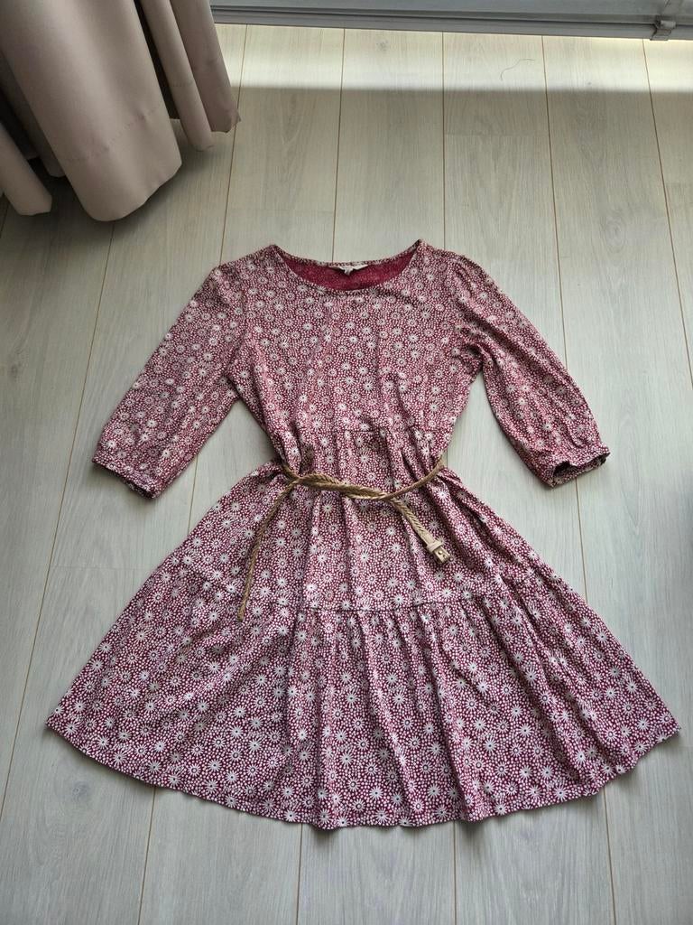 Seasalt Cornwall jurk bordeaux rood wit stroken 38, Maat 38/40 (M), Nieuw, Ophalen of Verzenden, Seasalt Cornwall