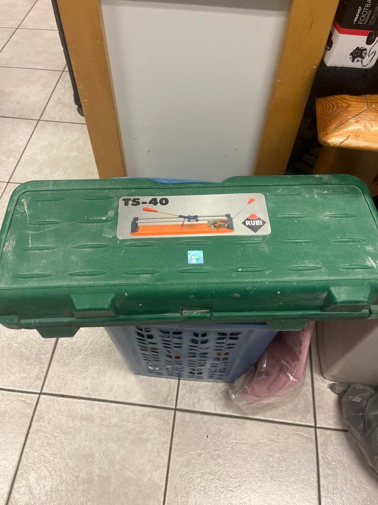 Rubi TS-40 Tegelsnijder - Professioneel Gereedschap, Gebruikt, Overige typen, Ophalen of Verzenden, Minder dan 5 m²