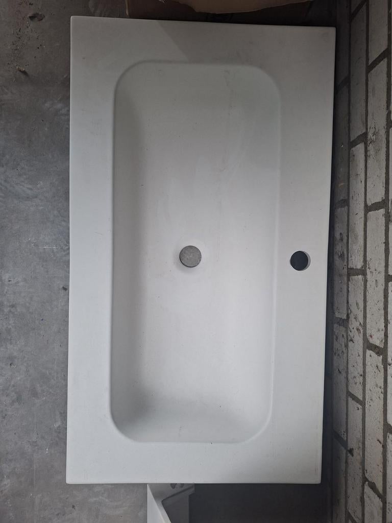 Corian wastafel 80 cm, Ophalen of Verzenden, Nieuw