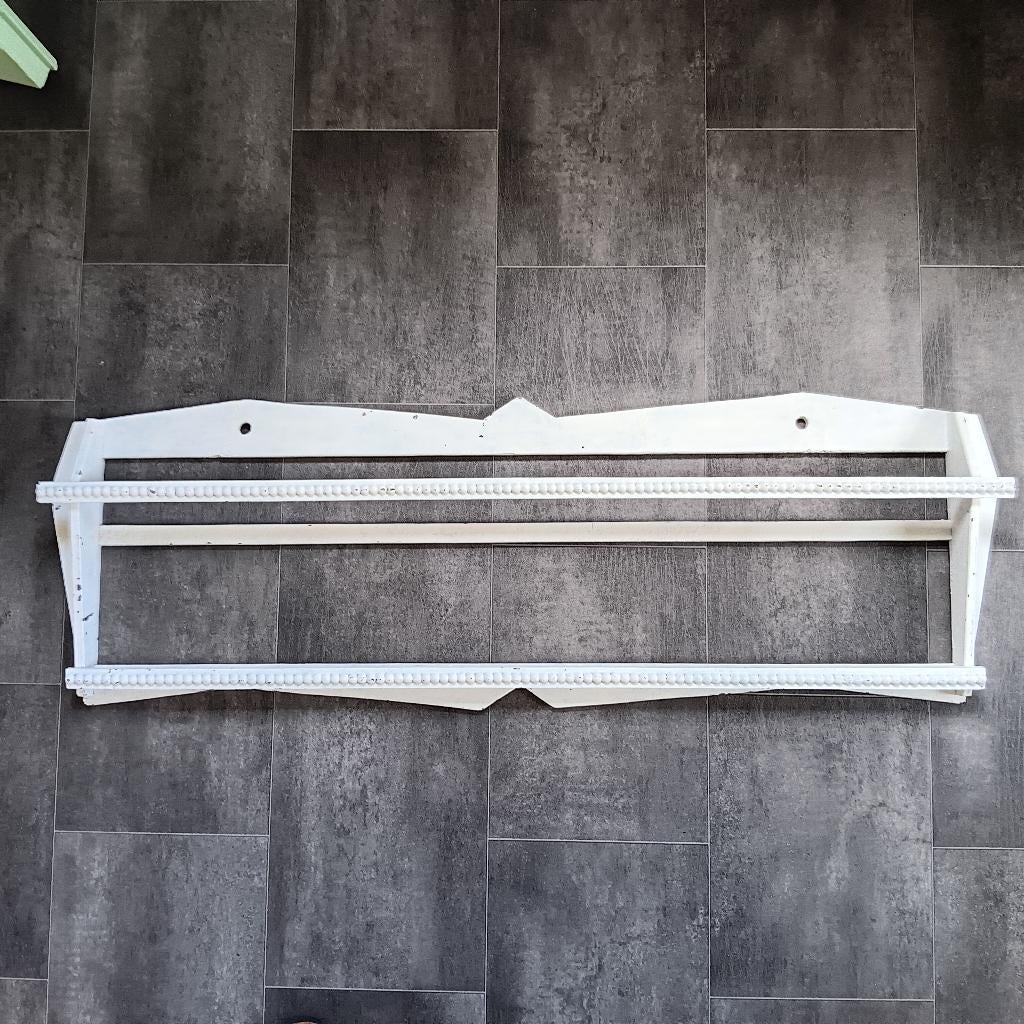 Bordenrek, jaren 60, brocante details, Ophalen of Verzenden