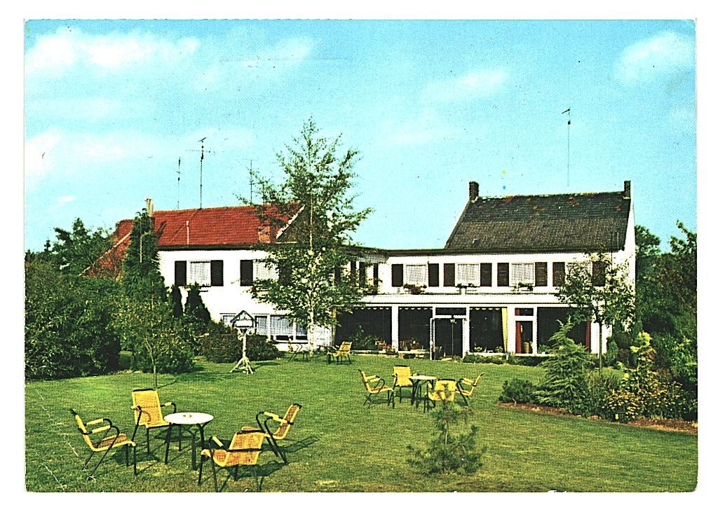 802291 Epen Limburg 1975 Hotel Creusen Gelopen met Postzegel, Verzamelen, Ophalen of Verzenden, 1960 tot 1980, Gelopen, Limburg