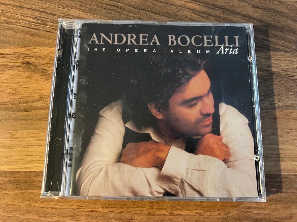Andrea Bocelli - Aria, The Opera Album (1999), Met libretto, Ophalen of Verzenden, Zo goed als nieuw, Romantiek