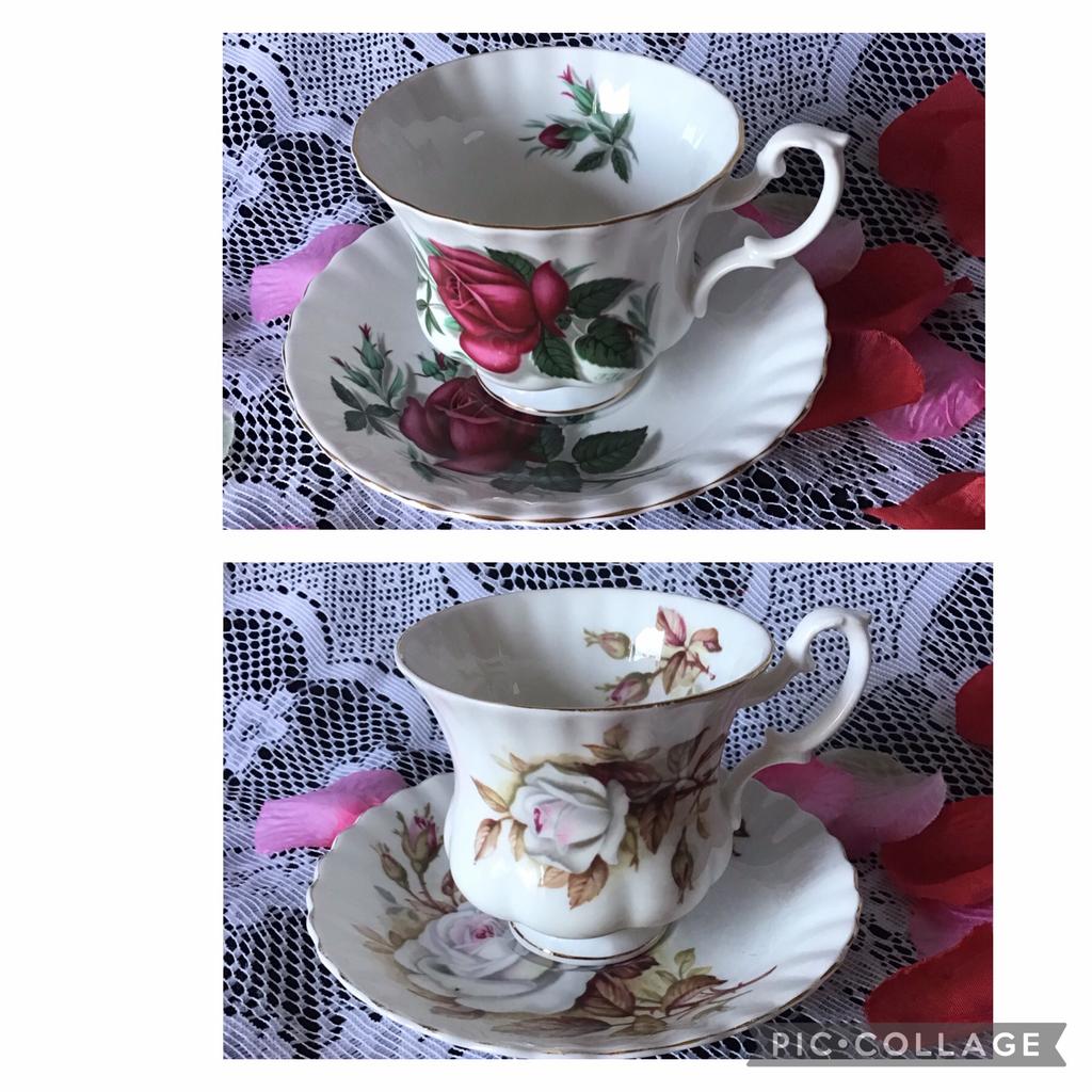 Kop en schotels Richmond England, Ophalen of Verzenden