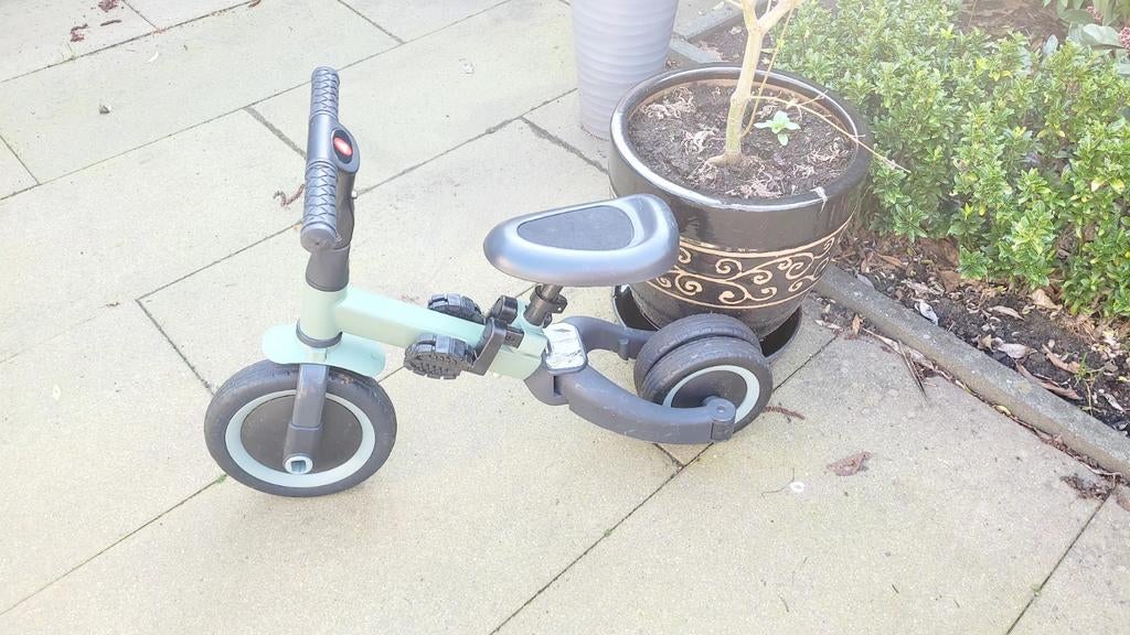 Kinderloopfiets 2-in-1: Loopfiets en Driewieler, Kinderen en Baby's, Ophalen of Verzenden, Zo goed als nieuw, Loopfiets