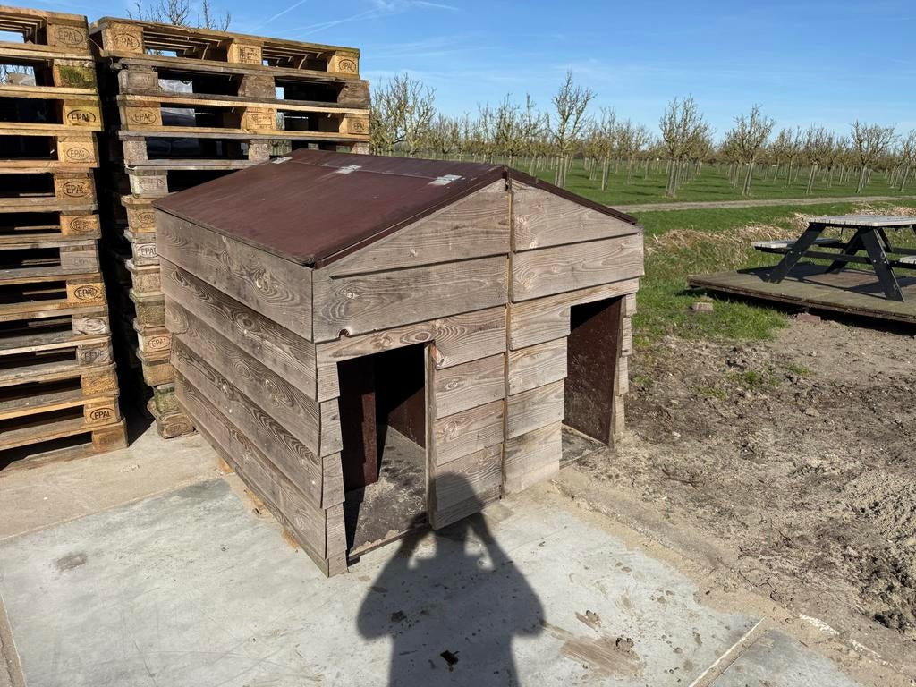 Hondenhok voor 2 honden, 100 cm of meer, Hondenhok, Ophalen of Verzenden, 110 cm of meer