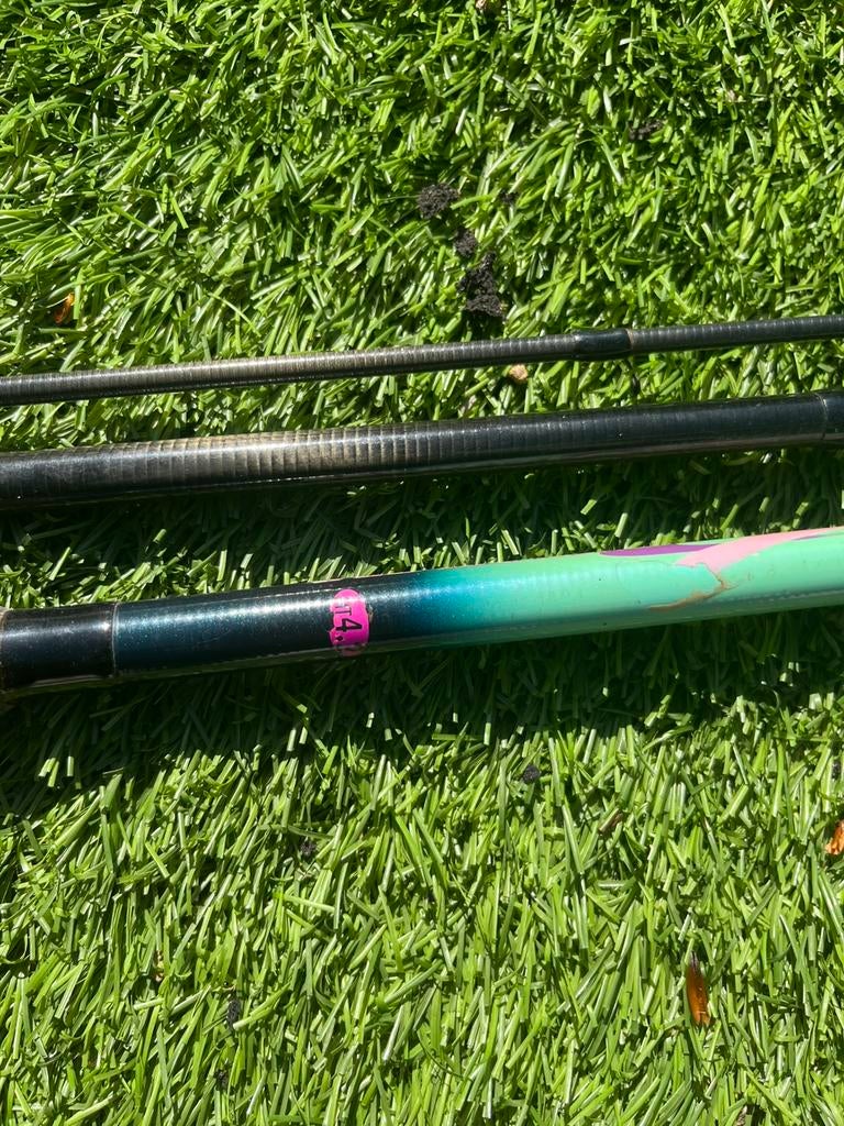 Faps match hengel, Ophalen, Gebruikt, Werphengel