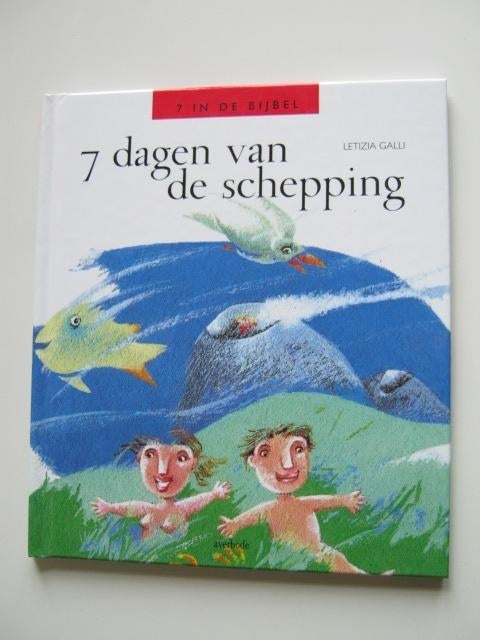 Godsdienst Boek 7 dagen van de schepping  nr 6481, Verzenden, Nieuw, Christendom | Protestants