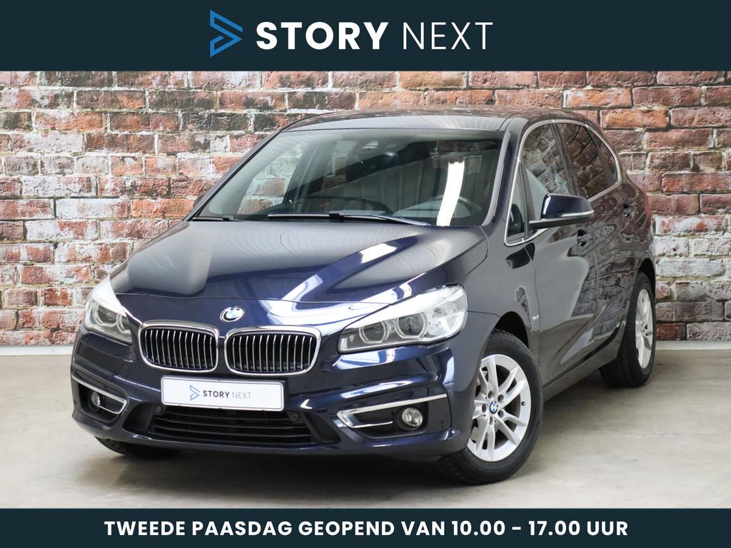BMW 2 Serie Active Tourer 218i High Executive Luxury Line Au, 1345 kg, 136 pk, Gebruikt, Blauw