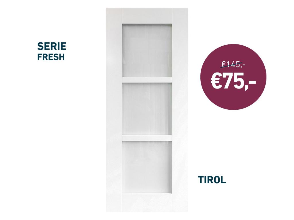 Binnendeuren - Div types - Paneeldeuren - OUTLET, 80 tot 100 cm, Binnendeur, Niet ingevuld, Nieuw