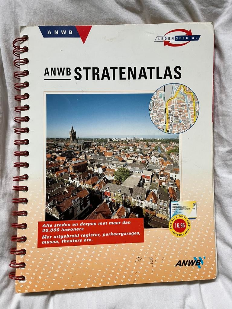 ANWB stratenatlas, Gelezen, Overige typen, Ophalen of Verzenden, ANWB