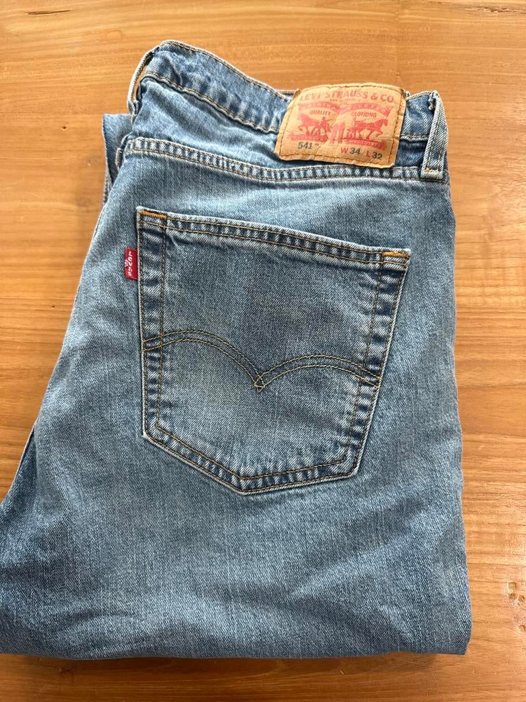 Levi's 541 jeans W34 L32, Ophalen of Verzenden, Gedragen, Blauw, W33 - W34 (confectie 48/50)