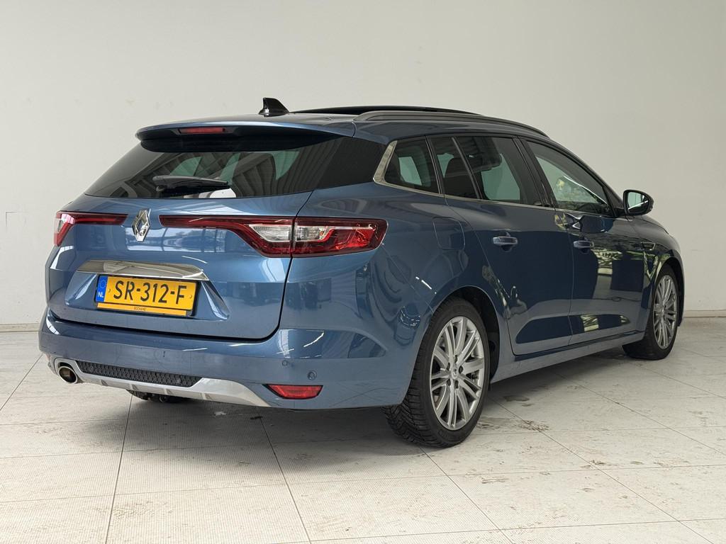 Renault Mégane Estate 1.6 TCe GT | Trekhaak | Dealer Onderh, Auto's, Gebruikt, 4 cilinders, Met garantie (alle), Blauw