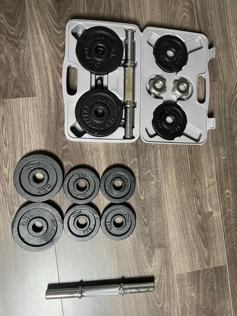 Dumbellset, Ophalen, Gebruikt, Armen, Halterset