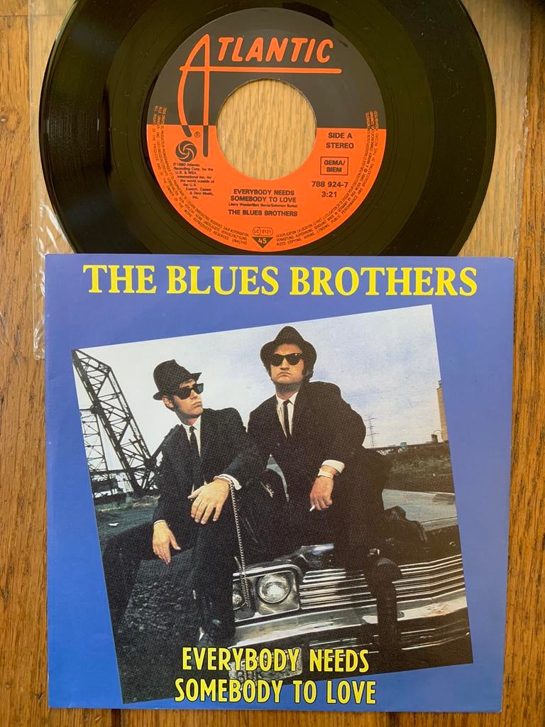 The Blues Brothers 7 vinyl single Everybody needs nieuwstaat, Ophalen of Verzenden, Zo goed als nieuw, Pop