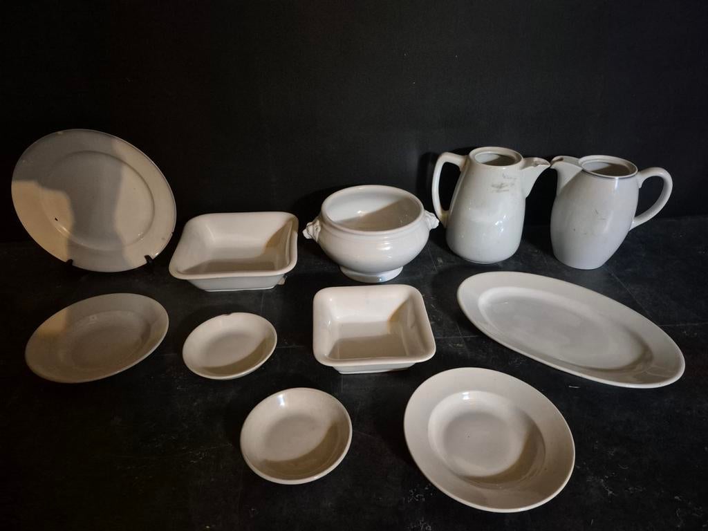 Partij Duits Oorlogs Porselein te koop, Antiek en Kunst, Antiek | Porselein, Ophalen