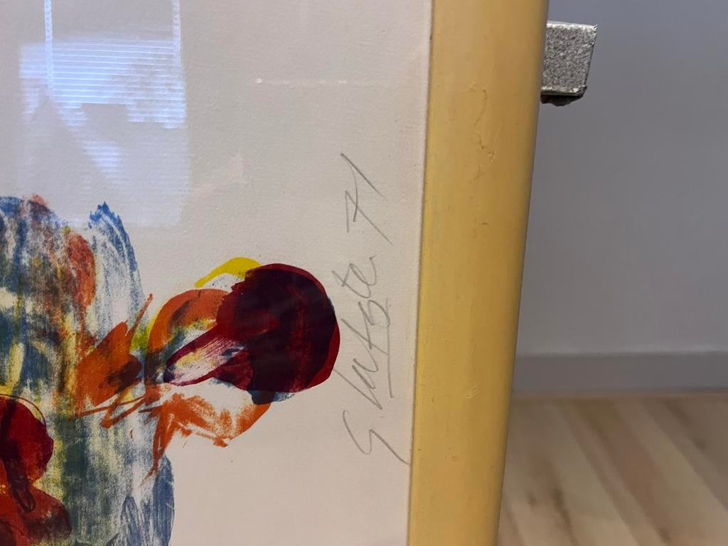 Ger Lataster - Abstracte print, Ophalen