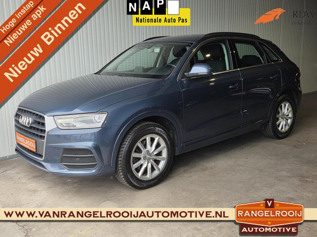 Audi Q3 1.4 TFSI CoD Design Pro Line, xenon, pano, stoelverw, 730 kg, Euro 6, 4 cilinders, 150 pk