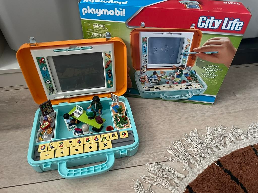 Playmobil 71216 City Life Meeneem Klaslokaal, Kinderen en Baby's, Speelgoed | Playmobil, Ophalen, Zo goed als nieuw
